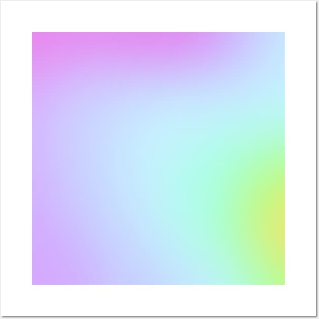 Soft Beautiful Gradient Wall Art by KelseyLovelle